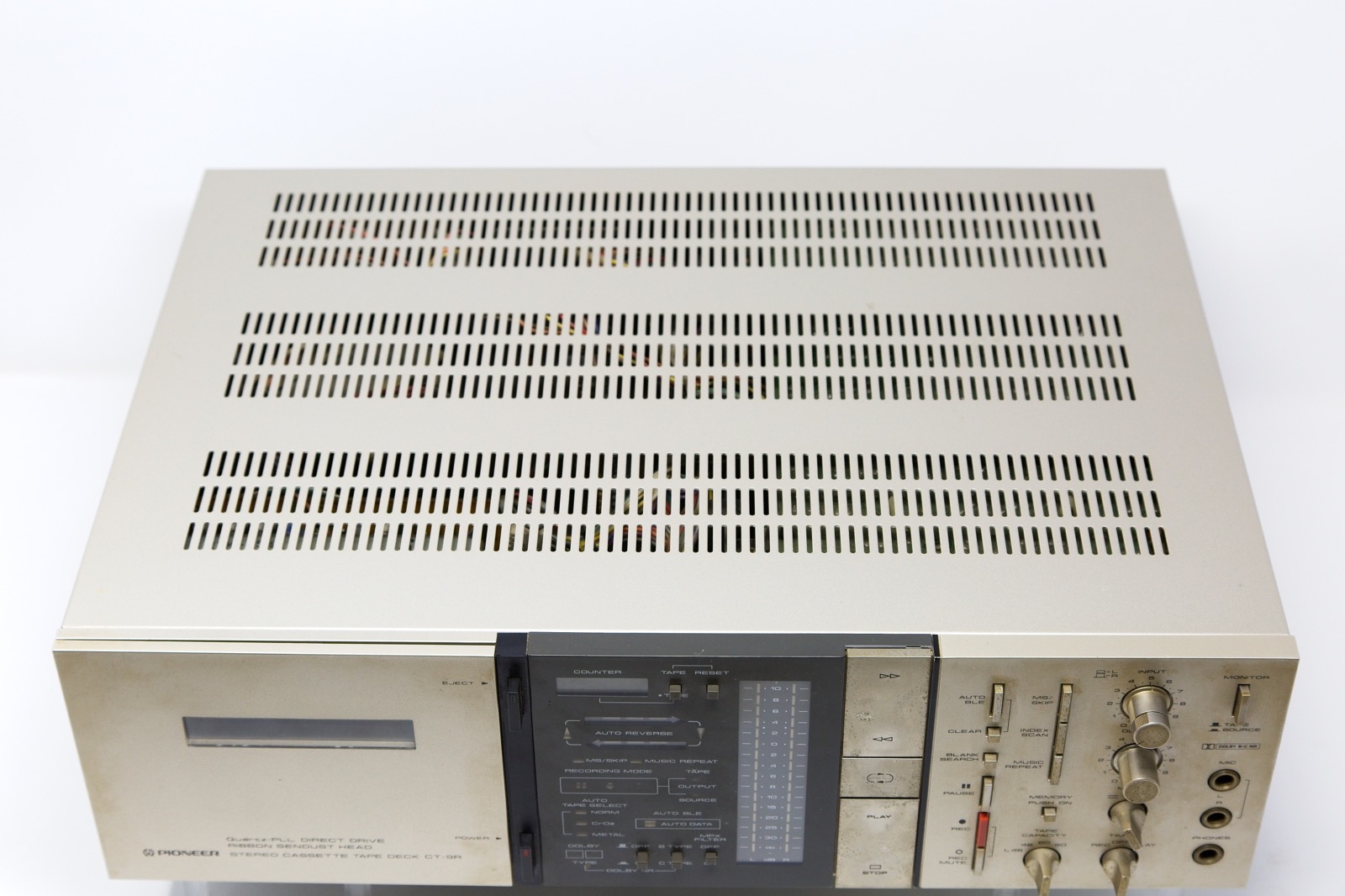 TR10257】PIONEER/パイオニア カセットデッキ CT-9 - オーディオ機器