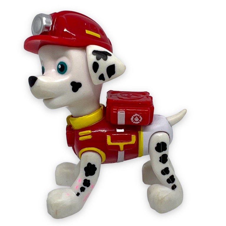 Paw Patrol EMT Marshall XRAY Pup Figurine 2” Black White Spin Master 51207