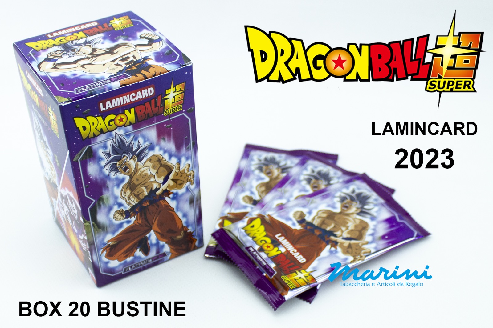 DIRAMIX DRAGON BALL PLATINUM FX COLLECTION 2023-24 BOX 20 BUSTINE DI  LAMINCARD