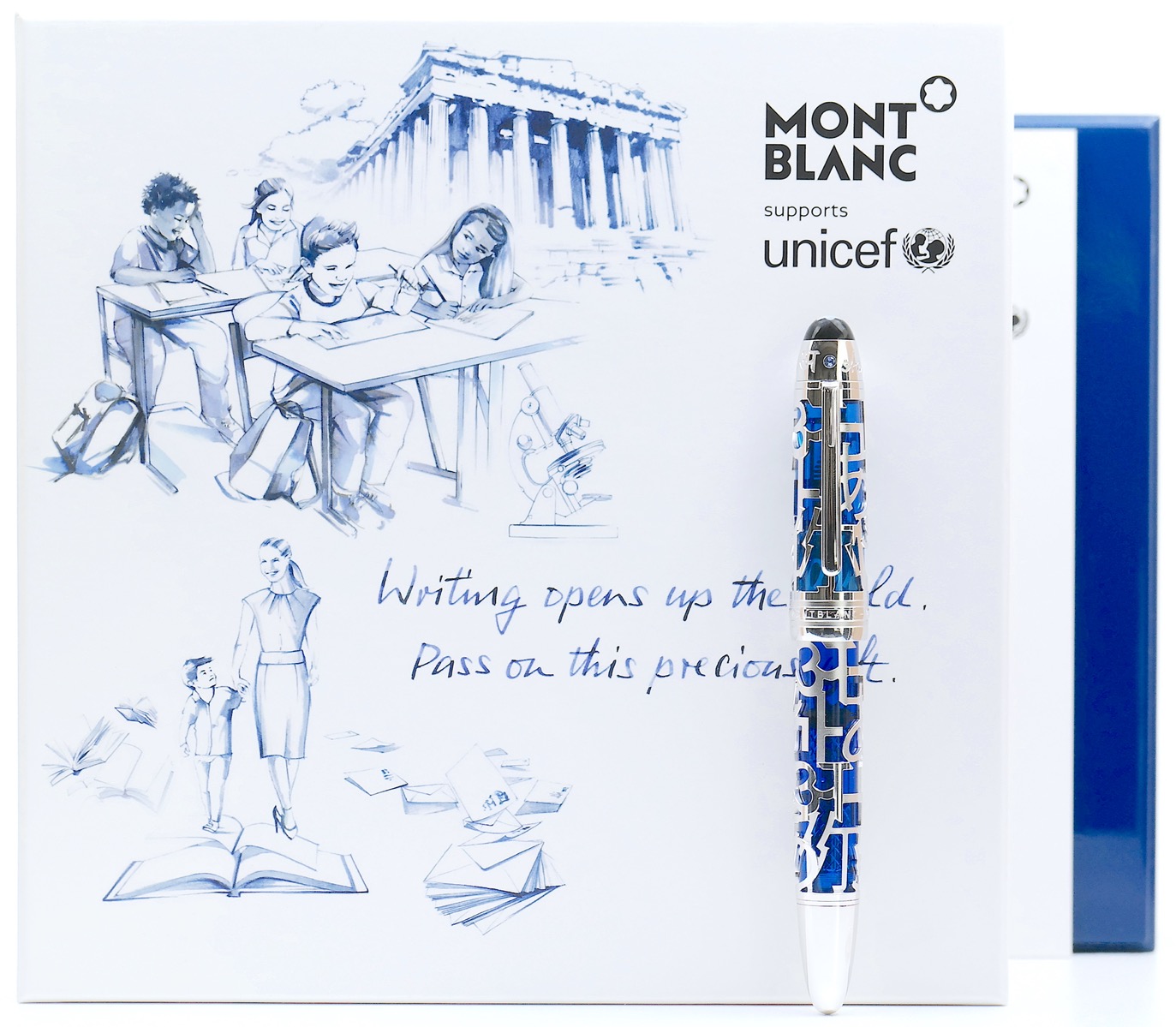 MONTBLANC - Meisterstuck - Unicef - Skeleton 149 - Fountain Pen - 115981 -  New